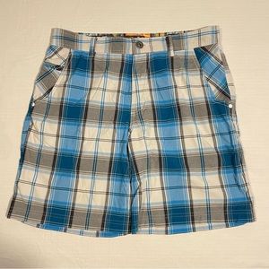 Lululemon Mens Plaid Golf Shorts Size 34